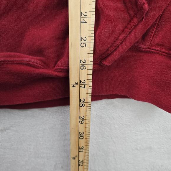 Vintage Steve & Barry’s Indiana University Sweatshirt Mens Large Red Hoodie Y2K - Picture 8 of 8